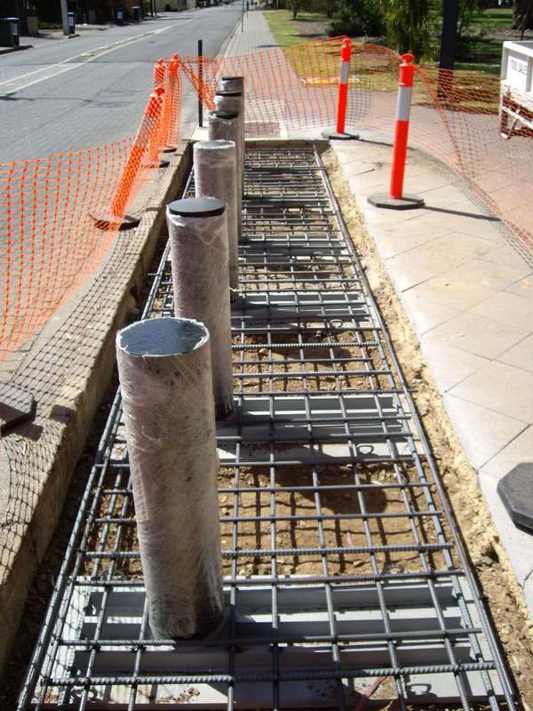 Bollards Installation